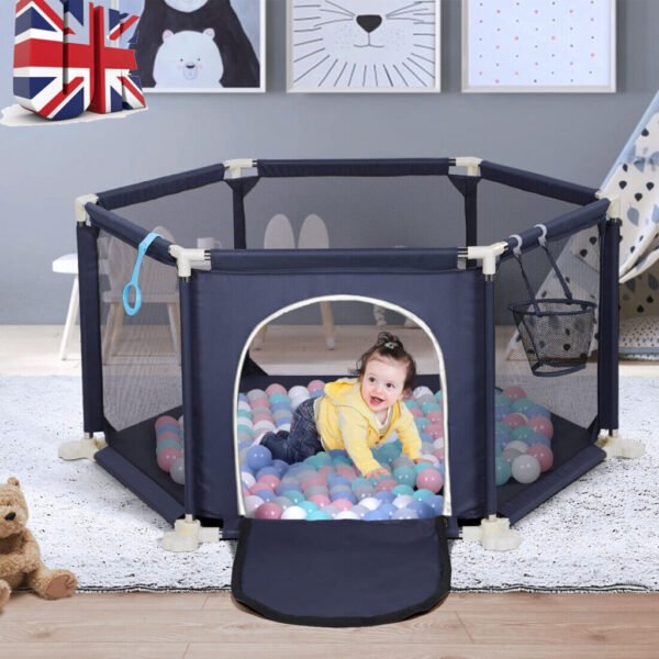 Large Baby Playpen Kids Toddlers Infant Activity Center Saftety Play Fence Yard