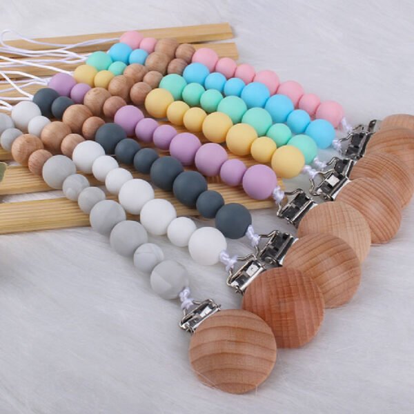 Baby Products Pacifier Clip Silicone Nipple Chain